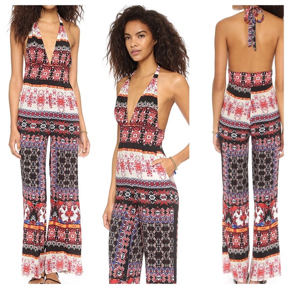 Yumi Kim Pants - Yumi Kim NWT Enchanted Mirror Montage Jumpsuit